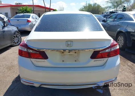 2016 Honda Accord Sport from USA, damaged, VIN 1HGCR2F52GA092039